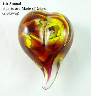 4th Annual Hearts Are Made of Glass Giveaway!