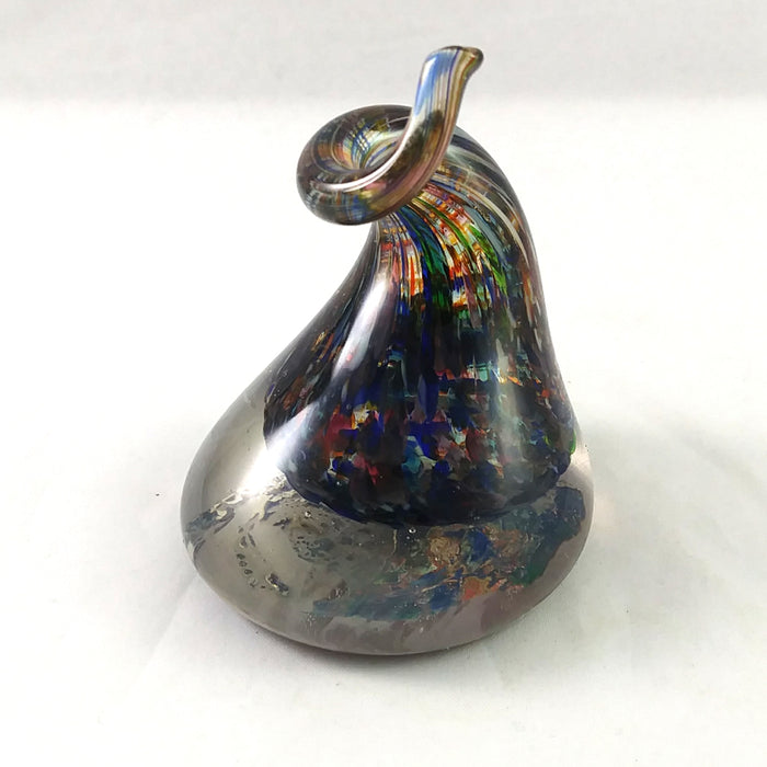 Handmade Art Glass Ring Holder, Multi Color, Large, Mothers Day Gift, Fall Gift